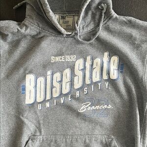 MV Sport Heather Gray Boise State Hoodie